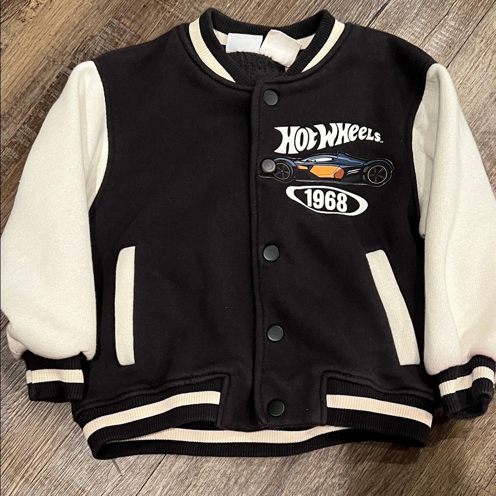 ZARA HOT WHEELS letterman jacket